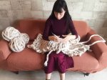 画像3: アームニッティング専用 南米ウール超極太糸/  わくわく 6玉セット (3)