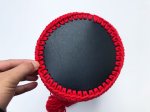 画像5: かぎ針 バッグキット+レザー底付き＋かぎ針付き やっぱり毛糸 (5)