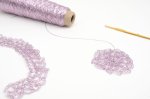 画像16: 「あたかも」金属のような輝き　和紙×レーヨン-ラメ糸- 40g / 100g (16)