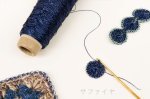画像20: 「あたかも」金属のような輝き　和紙×レーヨン-ラメ糸- 40g / 100g (20)