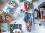 画像10: アップサイクルヤーン ３種のお試しセット（どきどき・まさか・一期一会糸 各120g） (10)