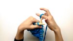 画像6: 2目ゴム編みニット帽キット+輪針付き / あのね毛糸 (6)