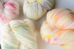 画像11: 「またね」梳毛メリノウール100%/染色用かせ糸 約100g or  約240g (11)