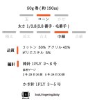 画像4: 「あちこち」コットンアクリルネップ / 50g 190m　3色展開 (4)