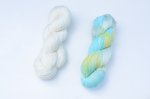 画像4: 「またね」梳毛メリノウール100%/染色用かせ糸 約100g or  約240g (4)