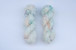 画像8: 手染め糸「またね -瞬-」梳毛メリノウール100%/かせ  約100g/約400m巻 (8)