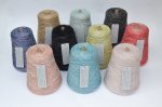 画像1: 10周年企画！金印『匠』一期一会糸・ 500g巻(いろはにほへとちりぬ)500gコーン巻き/高級引き揃え工業糸  (1)