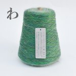 画像2: 10周年企画 ！銀印『匠』一期一会糸・ 500g巻(わかよたれそつねなら)500gコーン巻き/高級引き揃え工業糸  (2)