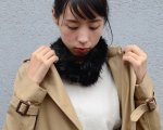 画像4: フリーパターンデータ 「そっと」「あたかも」で編む ファーヘアバンド (4)