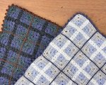 画像7: モチーフつなぎのチェックブランケット キット／エコシルクきまま使用 (7)