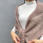 画像4: 富士山ショールキット／和紙ウール「いよいよ」×シルクモヘヤ「いつも」 (4)
