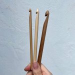 画像1: seeknit 竹製・片かぎ針 10/0号 8ミリ 10ミリ (1)