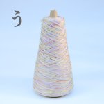 画像20: 靴下専用•一期一会糸 (むろこけひといぬうへ)100gコーン巻き/合細段染め引き揃え工業糸 (20)